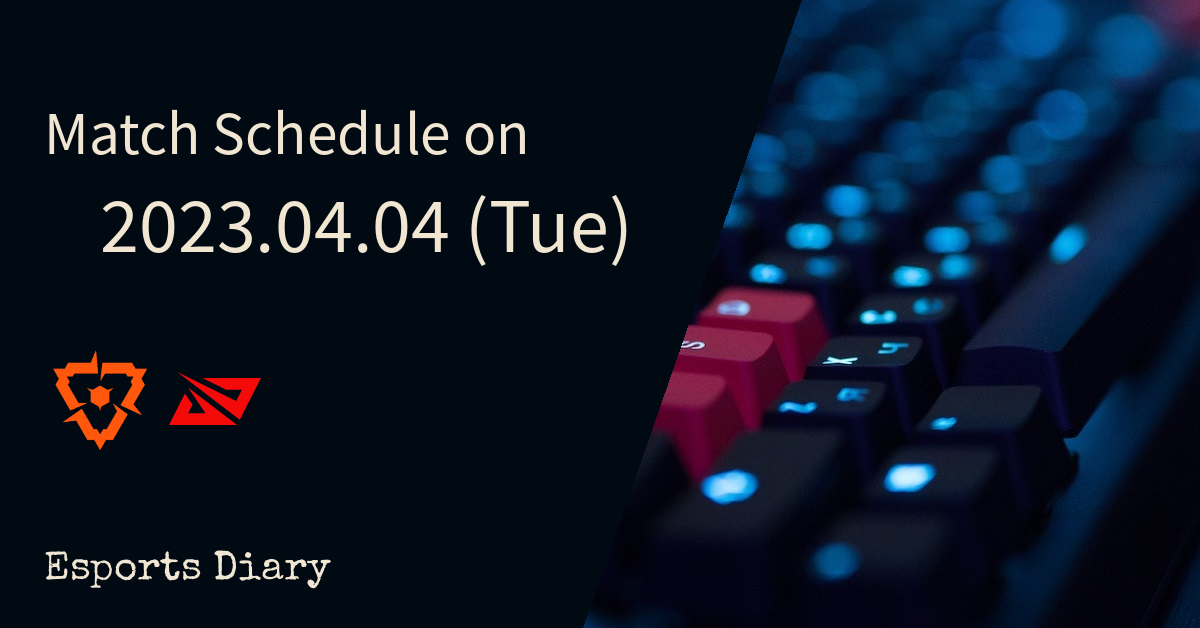 Daily Schedule | Esports Diary